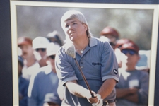 John Daly Signed Early 1990's 8x10 Photo - Framed JSA ALOA