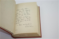O.B. Keller Signed 1931 'Boys Life of Bobby Jones' Book with Inscr. to Noted Roy Cohen JSA ALOA