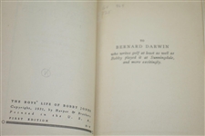 O.B. Keller Signed 1931 'Boys Life of Bobby Jones' Book with Inscr. to Noted Roy Cohen JSA ALOA