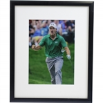 Jordan Spieth 1st PGA Win Bunker Hole Out 11x14 Reaction Presentation Photo - Framed
