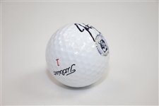 Justin Leonard Signed Bob Hope Classic Logo Golf Ball JSA ALOA