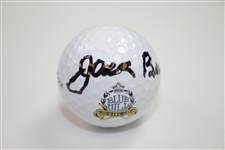 Jack Burke Signed Blue Hill Country Club Logo Golf Ball JSA ALOA