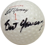Bert Yancey Signed Personal Signature Logo Golf Ball JSA ALOA