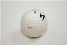 Bert Yancey Signed Personal Signature Logo Golf Ball JSA ALOA