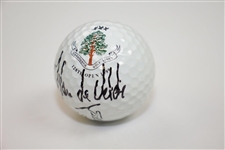 Jean Van de Velde 1999 OPEN at Carnoustie Logo Golf Ball JSA ALOA