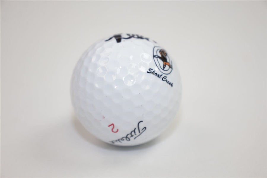 Lee Trevino Signed Shoal Creek Logo Golf Ball - Site of '84 Win JSA ALOA