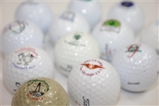 Twelve (12) Logo Golf Balls Including 1984 St. Andrews & 1987 US Open