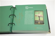 The Masters Collection 1934-1998 Champions of Golf Full Set in Original Folder & Box