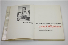 Jack Nicklaus Signed 'My 55 Ways to Lower Your Golf Score' Book JSA ALOA