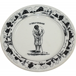 1932 Bobby Jones The Broadmoor Hotel Colorado Springs Warwick China Plate