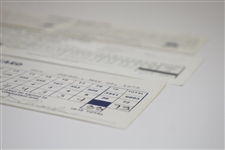 Arnold Palmer, Jack Nicklaus, & Gary Player 'Big 3' Signed Official Used Scorecards JSA ALOA