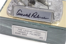 Arnold Palmer Signed The Legend Lives Ltd Ed Statue by Artist Michael Ricker JSA ALOA
