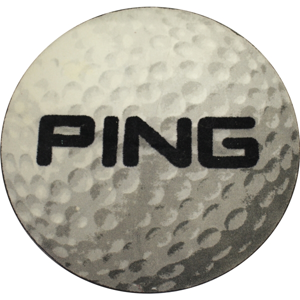 Classic PING Golf Ball Area Rug - 3ft Diameter