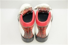 Classic Red/Black Plaid 'Jack Nicklaus Golden Bear' Golf Shoes