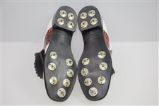 Classic Red/Black Plaid 'Jack Nicklaus Golden Bear' Golf Shoes