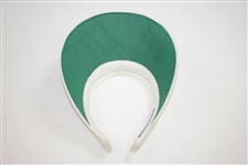 Arnold Palmer Signed 'Bay Hill Golf Club' White Visor Personalized JSA ALOA