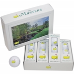 2019 Masters Tournament Titleist Velocity Dozen Golf Balls in Original Sleeves & Box
