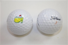 2019 Masters Tournament Titleist Velocity Dozen Golf Balls in Original Sleeves & Box