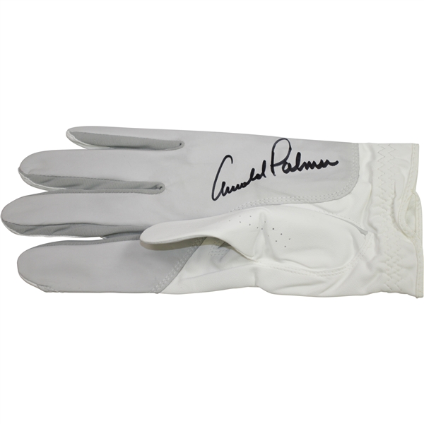 Arnold Palmer Signed Pennzoil Left-Handed Golf Glove JSA FULL #BB14617