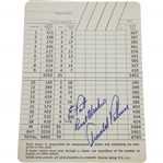Arnold Palmer Signed Pine Valley GC Scorecard with Personalization JSA ALOA