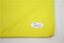 Bernhard Langer Signed Undated Masters Flag with Years Won Notation JSA #AA51930