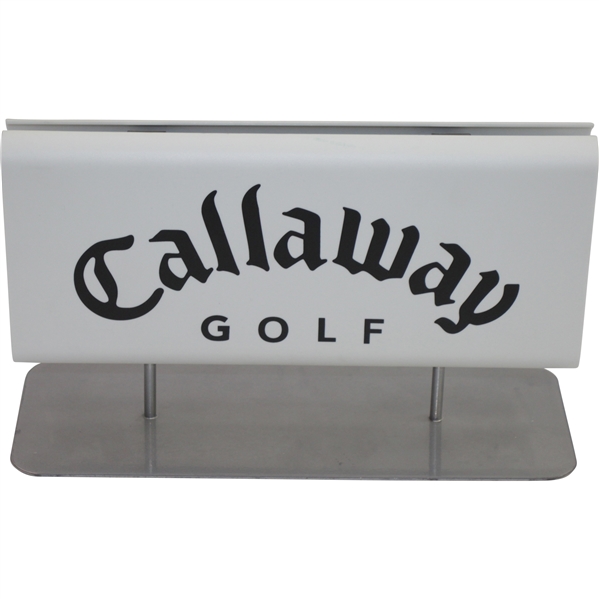 Small Excellent Condition Callaway Golf Sign
