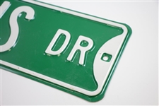 'Jack Nicklaus Dr' Green & White Street Sign - 3ft Long!