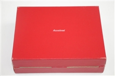 Classic Titleist Acushnet Red Golf Ball Box