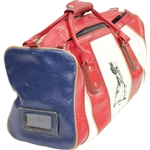 Classic Ben Hogan Co. Red, White, & Blue Duffel Bag