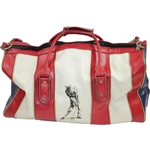 Classic Ben Hogan Co. Red, White, & Blue Duffel Bag