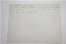 Harry Dearth 'Golf in Armour' Wire Photo Hitting Out of Sand Trap - Victor Forbin Collection