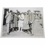 The Big Four Ray, Duncan, Vardon, & Braid GPU Wire Photo - Victor Forbin Collection