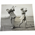 Original Photos Cut & Combined - Post-Swing - Victor Forbin Collection