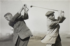Original Photos Cut & Combined - Post-Swing - Victor Forbin Collection