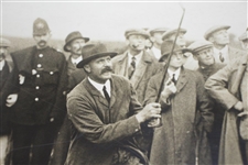 English Golf Tournament Braid Winner Original Wire Photo - Victor Forbin Collection