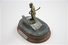 Ltd Ed Old Tom on the Swilken Bridge 'Keeper of the Greens' Michael Roche Sculpture 