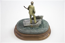 Ltd Ed Old Tom on the Swilken Bridge 'Keeper of the Greens' Michael Roche Sculpture 
