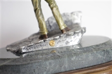 Ltd Ed Old Tom on the Swilken Bridge 'Keeper of the Greens' Michael Roche Sculpture 