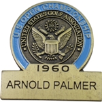 Arnold Palmer 1960 US Open Commemorative Contestant Badge - 2017 US Open Ltd Ed