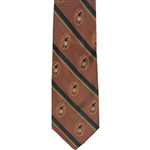 Bobby Jones Collection Brown/Black/Yellow/Green Golf Tie