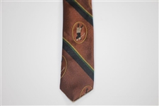 Bobby Jones Collection Brown/Black/Yellow/Green Golf Tie