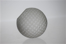Tiffany & Co Luxury Leaded Crystal Art Glass Golf Ball Paperweight