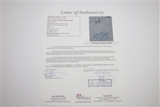 Dustin Johnson & Wayne Gretzky Signed 2018 US Open at Shinnecock Flag JSA FULL #Z27683