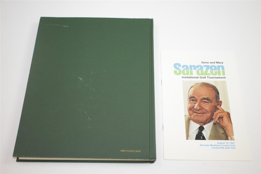 Gene Sarazen Signed 'The Squire: Legendary Golfing Life of Gene Sarzen' Book JSA ALOA