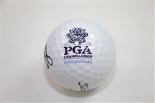 Bubba Watson Signed 2015 PGA Championship at Whistling Straits Logo Golf Ball JSA ALOA