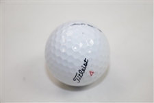 Bubba Watson Signed 2015 PGA Championship at Whistling Straits Logo Golf Ball JSA ALOA