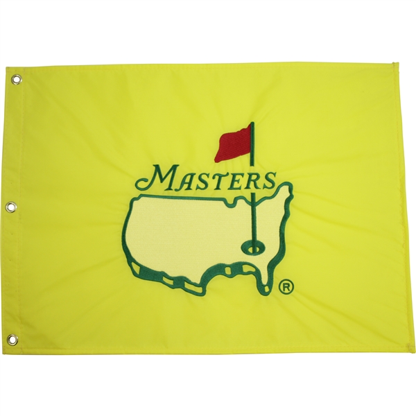 1997 Masters Tournament Center Embroidered Flag - Rare