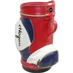 Ben Hogan Co. Red/White/Blue Den Caddy Golf Bag