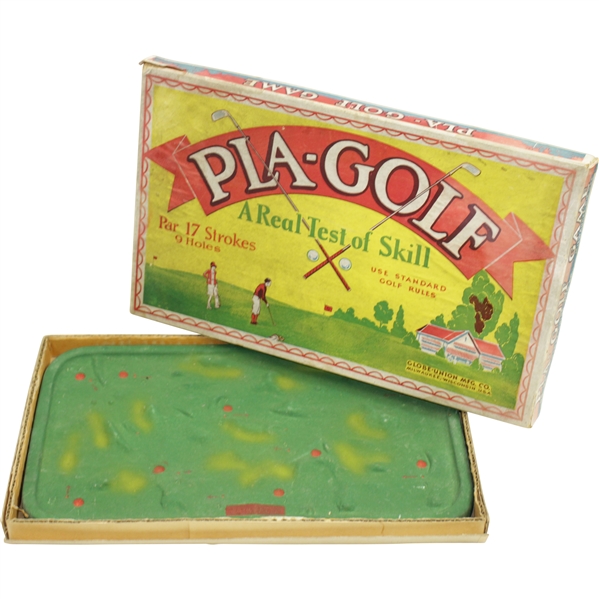 Vintage Pla-Golf 'Real Test of Skill' Golf Game by Globe Union Mfg. Co.