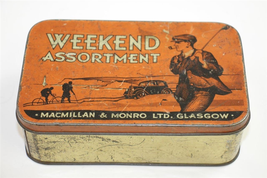 Vintage Weekend Assortment Macmillan & Monro Ltd. Glasgow Tobacco Tin
